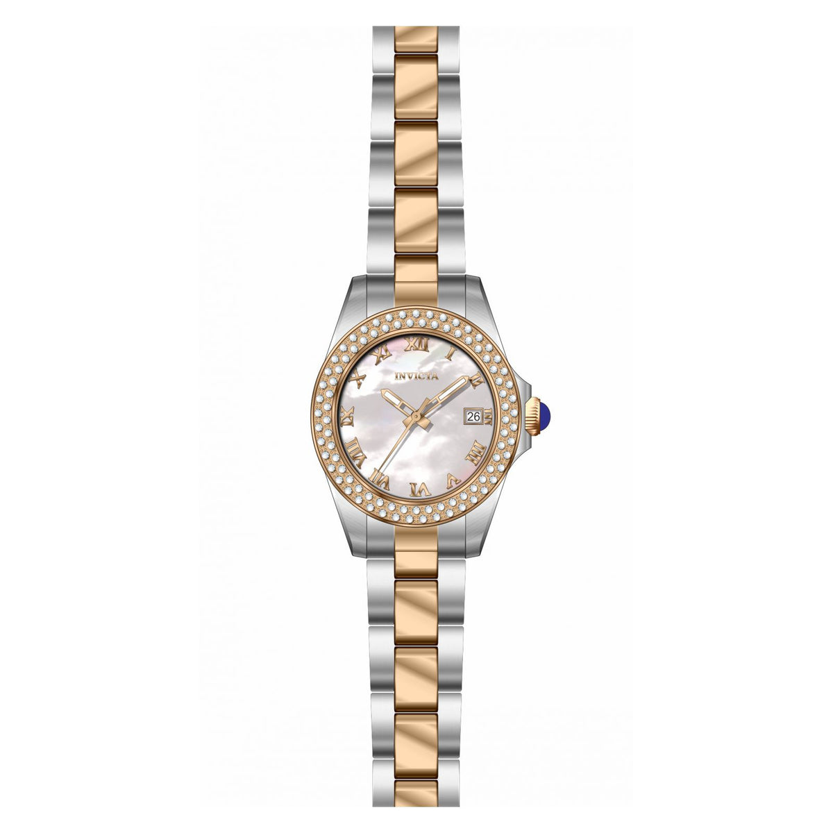 RELOJ  PARA MUJER INVICTA ANGEL 36076 - PLATEADO