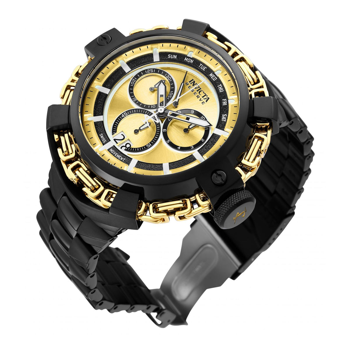 RELOJ  PARA HOMBRE INVICTA RESERVE 36189 - NEGRO