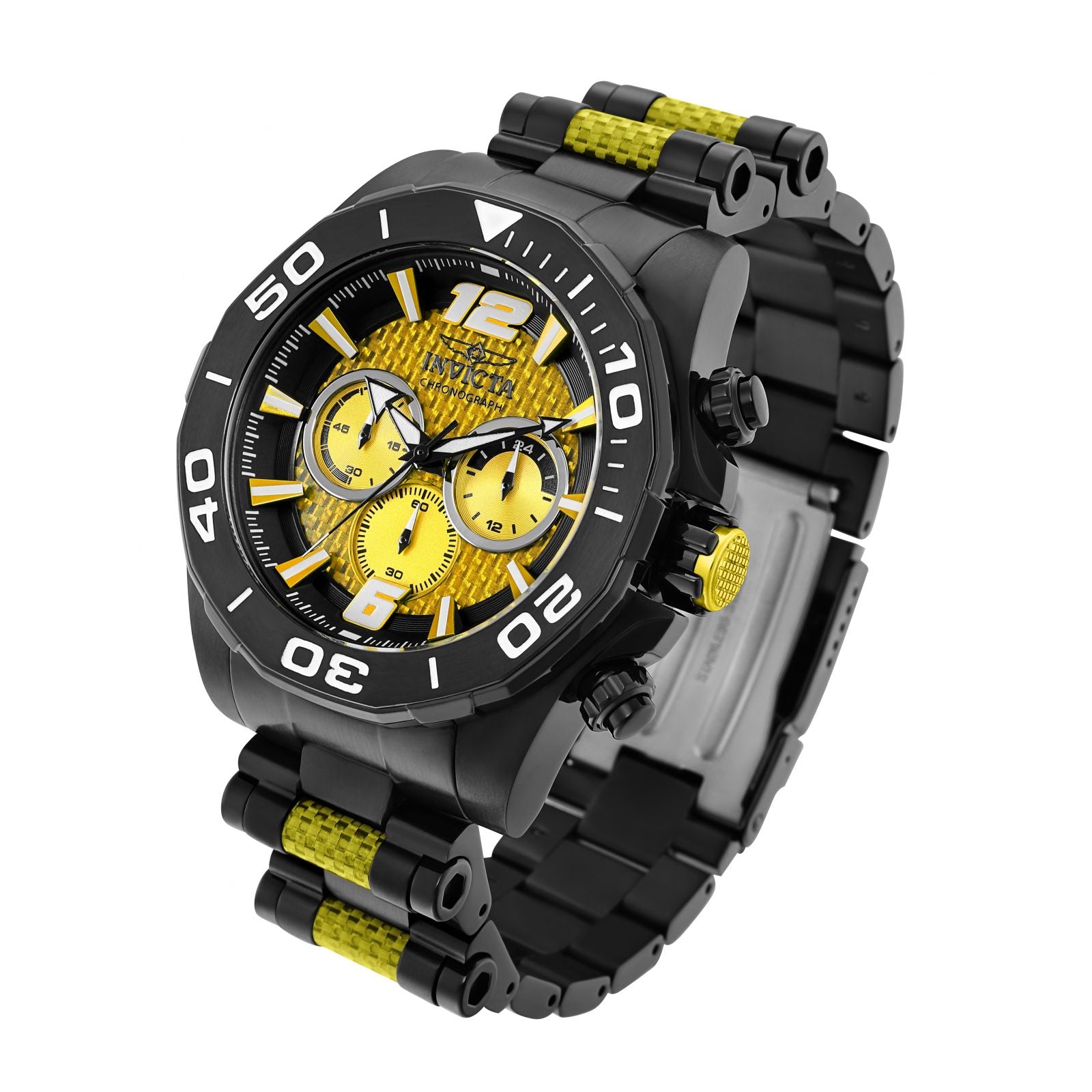 買い安いINVICTA 腕時計 Speedway 36273 クォーツ イエロー 時計