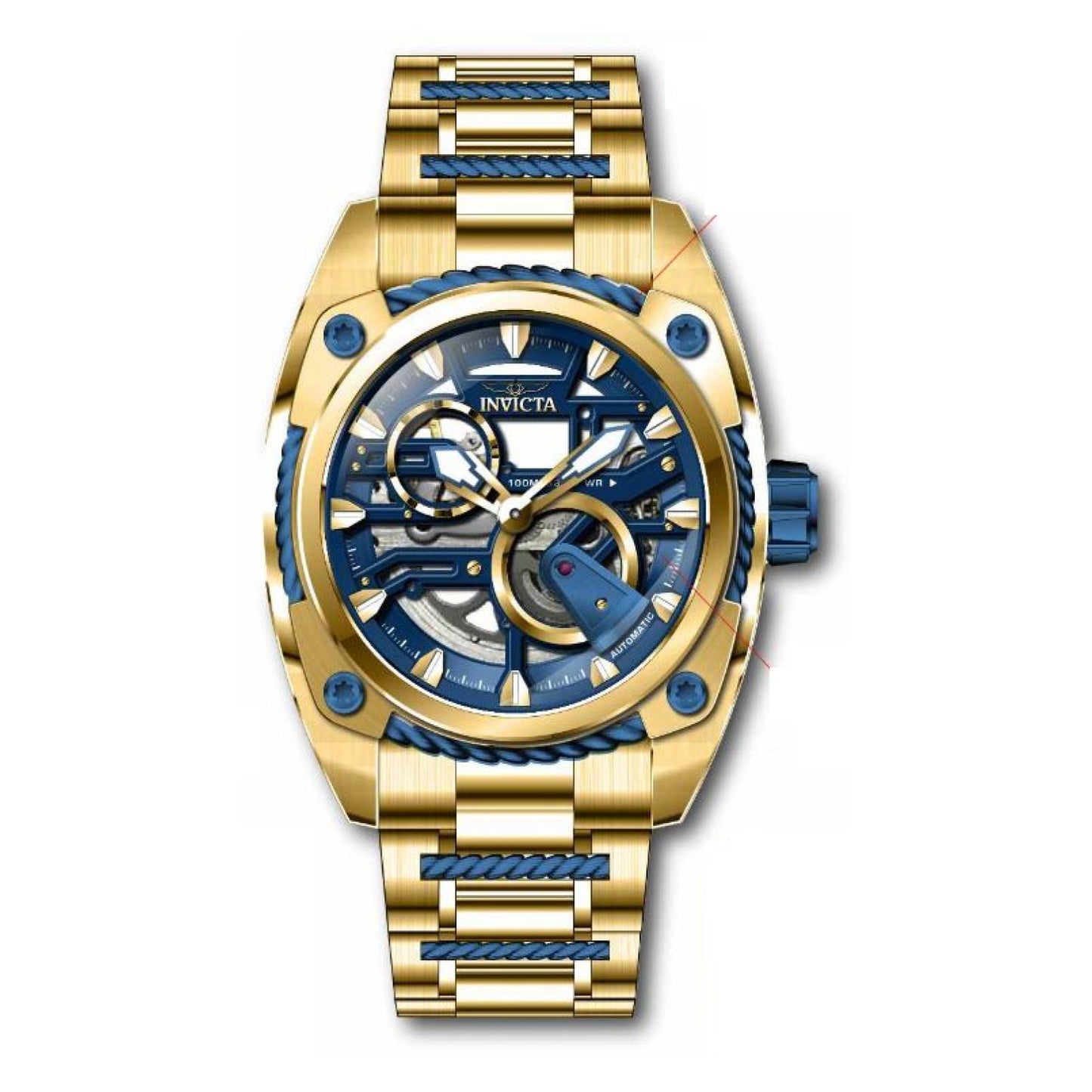 RELOJ  PARA HOMBRE INVICTA BOLT 36285 - DORADO