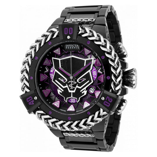 RELOJ PANTERA NEGRA PARA HOMBRE INVICTA MARVEL 36402 - NEGRO