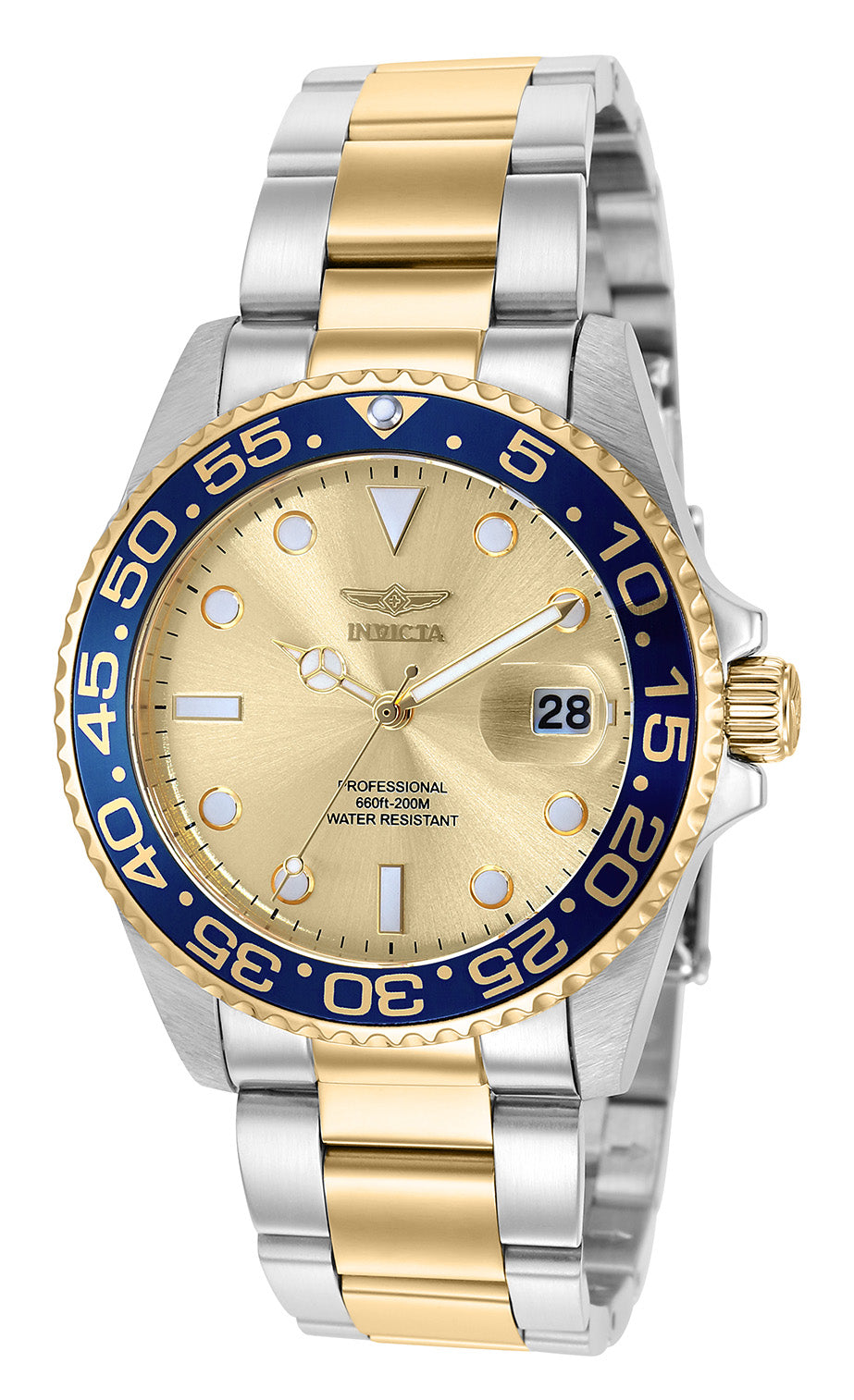 RELOJ  PARA MUJER INVICTA PRO DIVER 36537 - ACERO, ORO