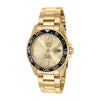 RELOJ  PARA MUJER INVICTA PRO DIVER 36544 - DORADO