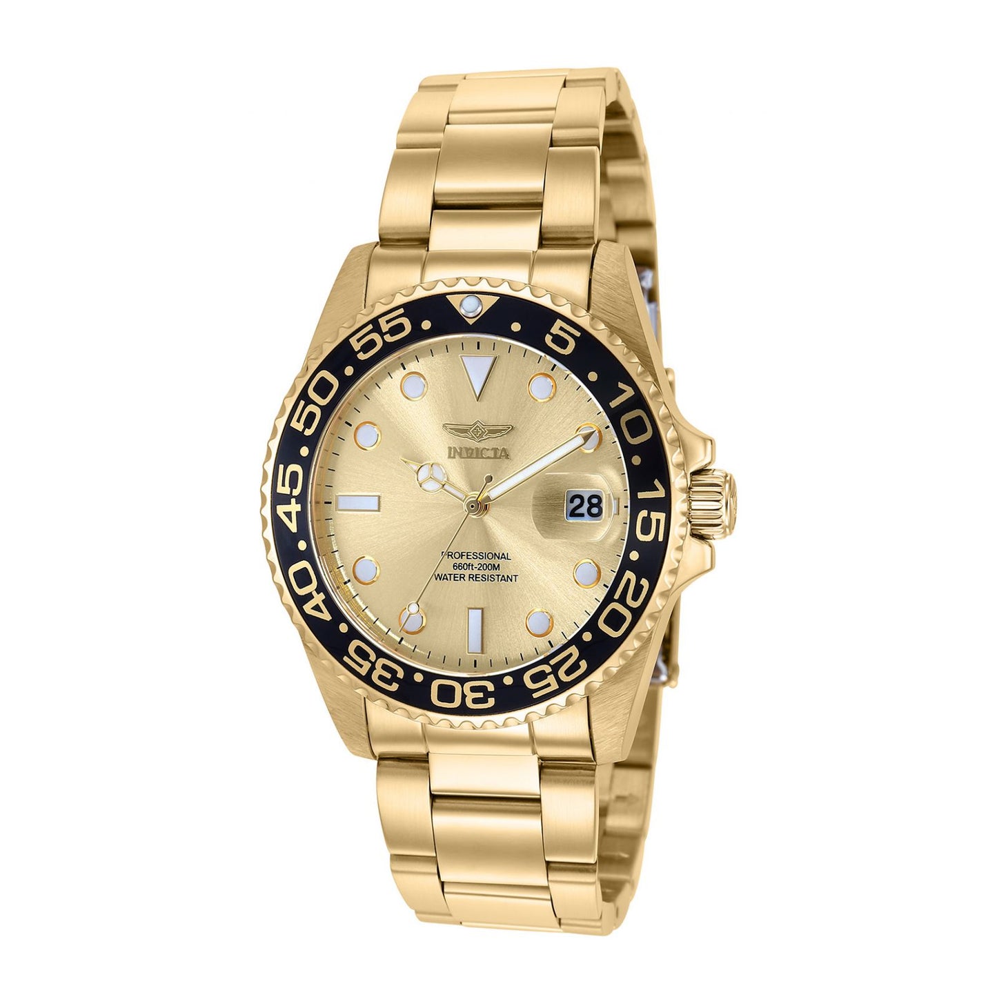 RELOJ  PARA MUJER INVICTA PRO DIVER 36544 - DORADO