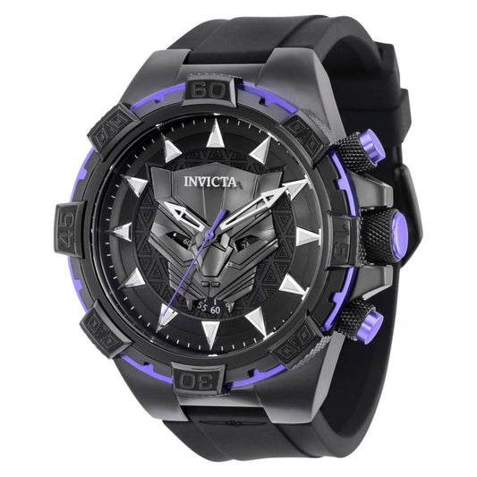 RELOJ PANTERA NEGRA PARA HOMBRE INVICTA MARVEL 36606 - NEGRO