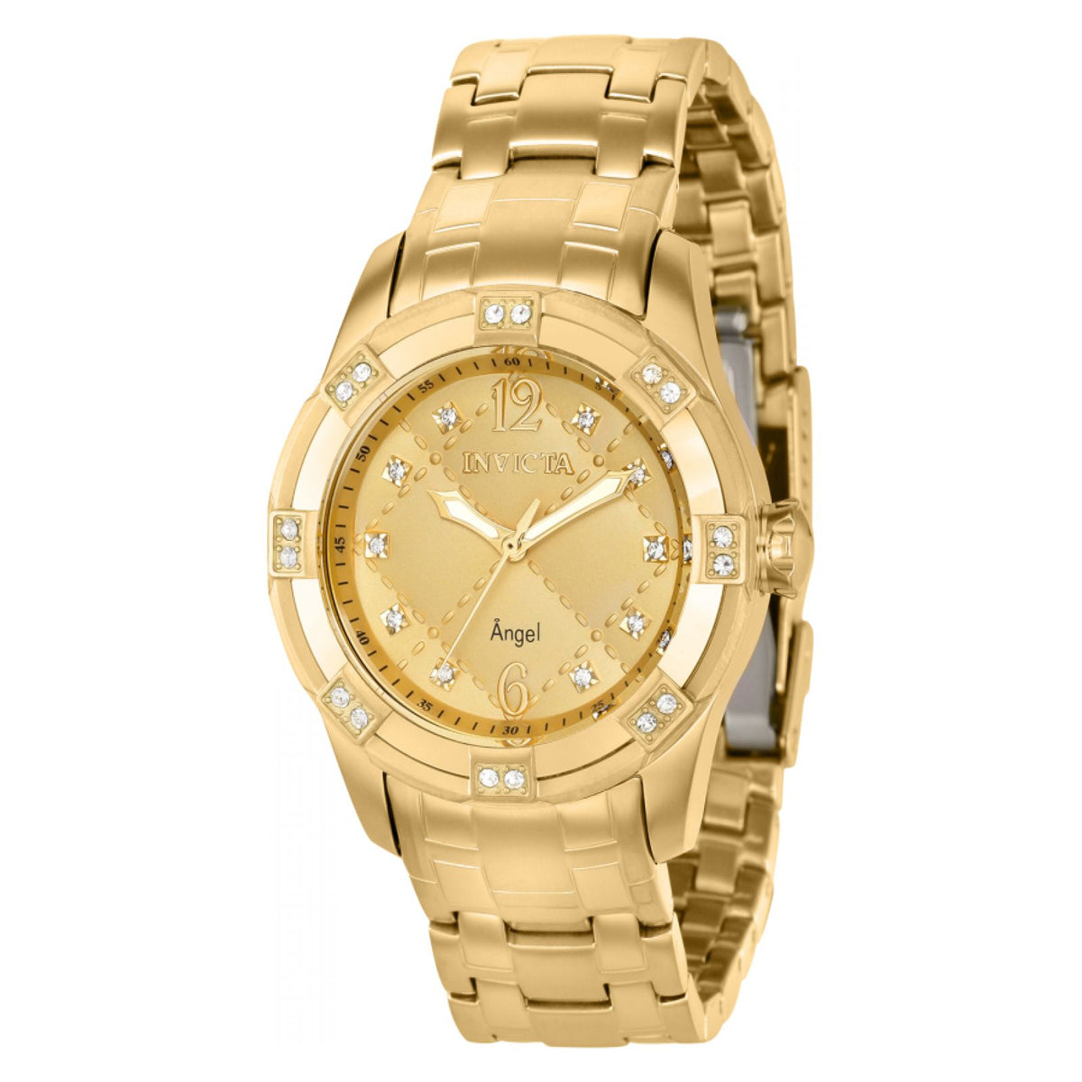 RELOJ  PARA MUJER INVICTA ANGEL 36720 - DORADO