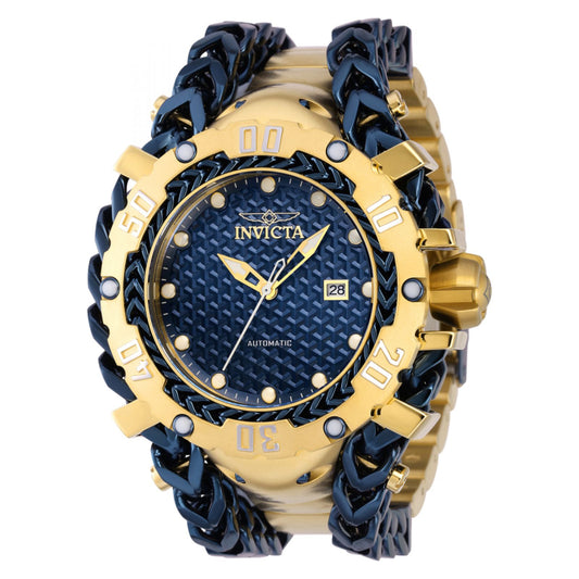 RELOJ  PARA HOMBRE INVICTA GLADIATOR 36883 - AZUL OSCURO, DORADO