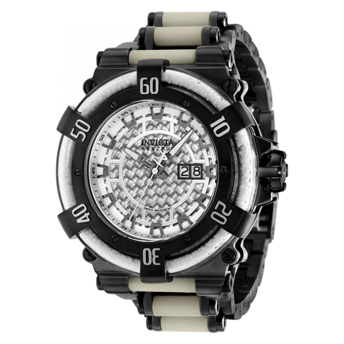 RELOJ  PARA HOMBRE INVICTA THERMOGLOW 36894 - BLANCO NEGRO