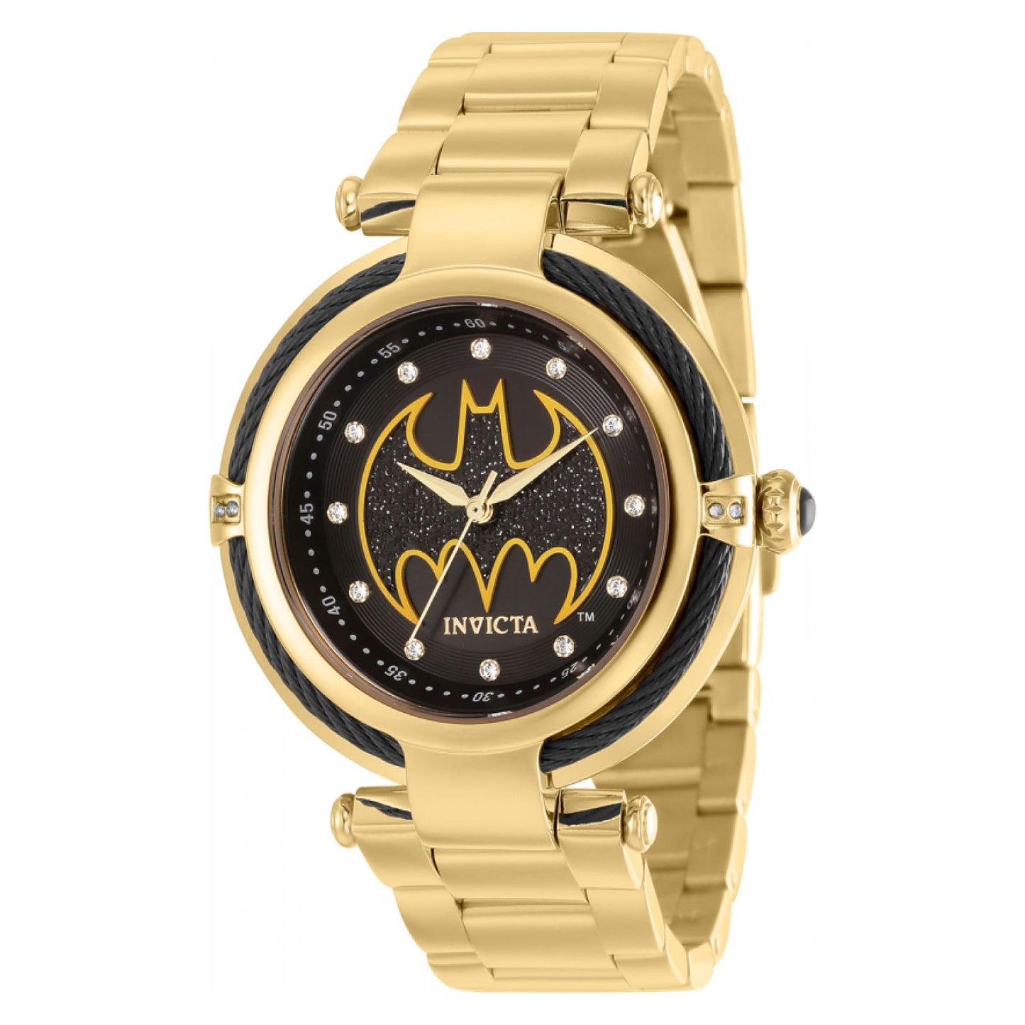 RELOJ BATMAN PARA MUJER INVICTA DC COMICS 36955 - DORADO