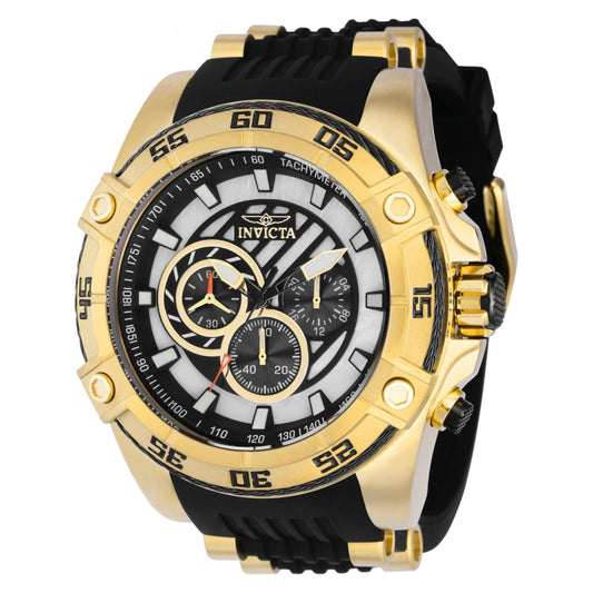 RELOJ DEPORTIVO PARA HOMBRE INVICTA SPEEDWAY 37012 - ORO NEGRO