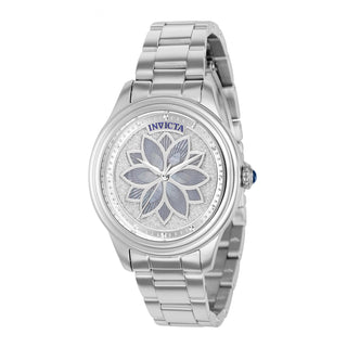 RELOJ  PARA MUJER INVICTA WILDFLOWER 37084 - PLATEADO