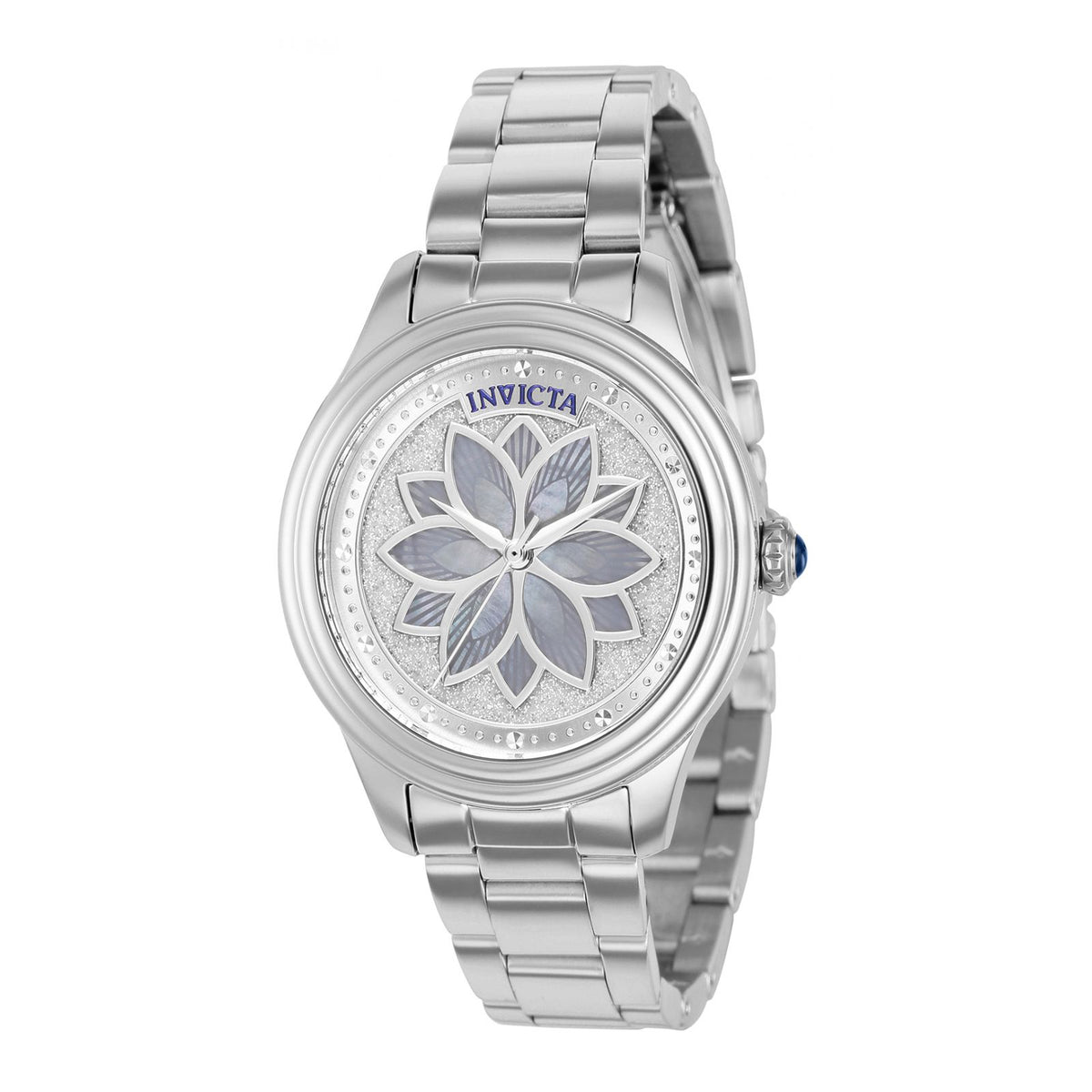 RELOJ  PARA MUJER INVICTA WILDFLOWER 37084 - PLATEADO
