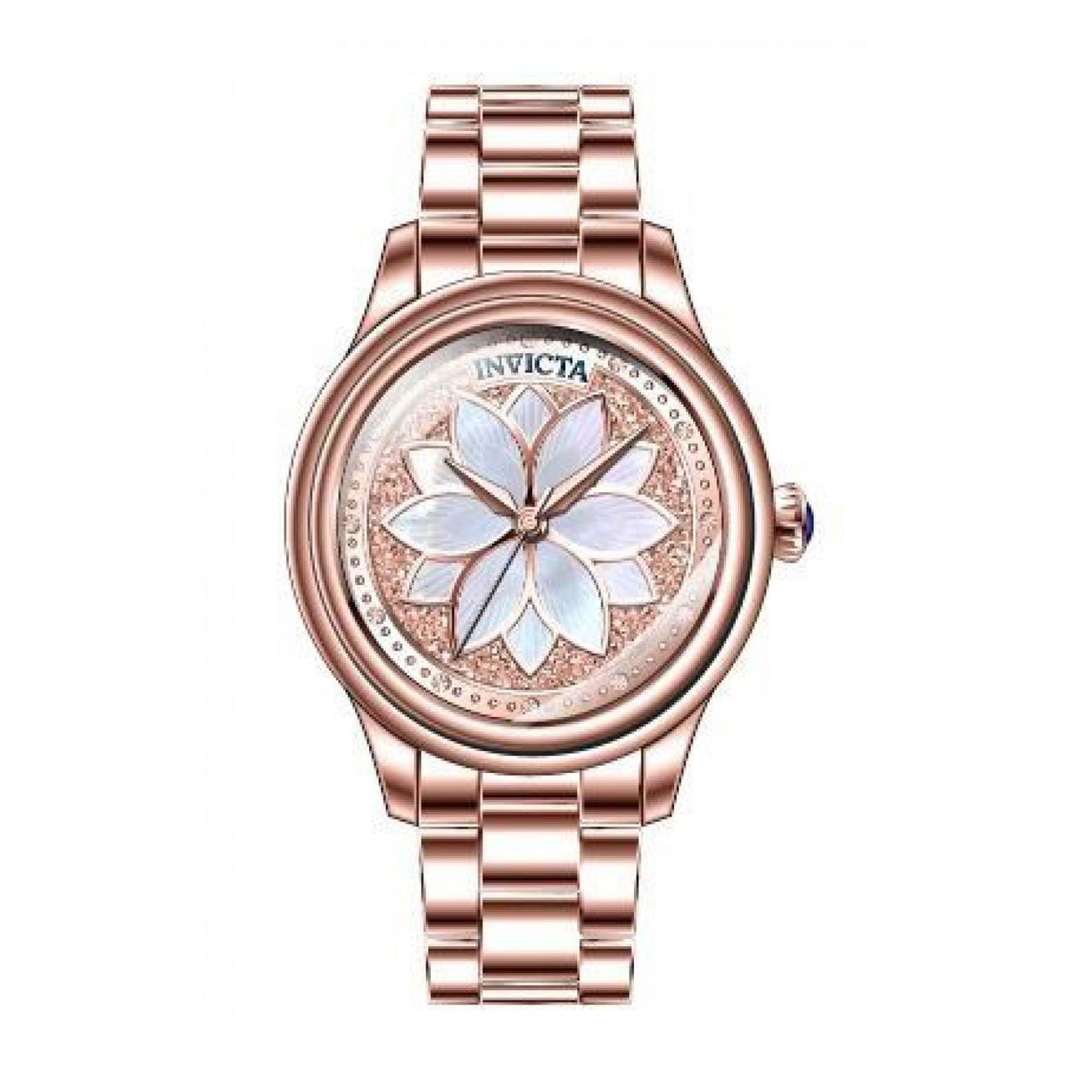 RELOJ  PARA MUJER INVICTA WILDFLOWER 37086 - ORO ROSA
