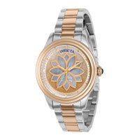 RELOJ  PARA MUJER INVICTA WILDFLOWER 37088 - BLANCO, ROSA ORO