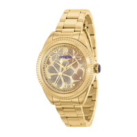 RELOJ  PARA MUJER INVICTA WILDFLOWER 37123 - DORADO