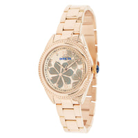 RELOJ  PARA MUJER INVICTA WILDFLOWER 37124 - ORO ROSA