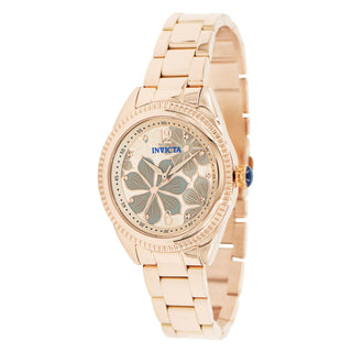 RELOJ  PARA MUJER INVICTA WILDFLOWER 37124 - ORO ROSA