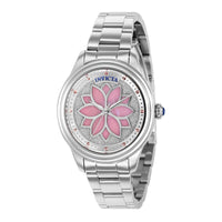 RELOJ  PARA MUJER INVICTA WILDFLOWER 37125 - ROSA, PLATA