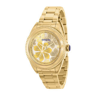 RELOJ  PARA MUJER INVICTA WILDFLOWER 37141 - DORADO