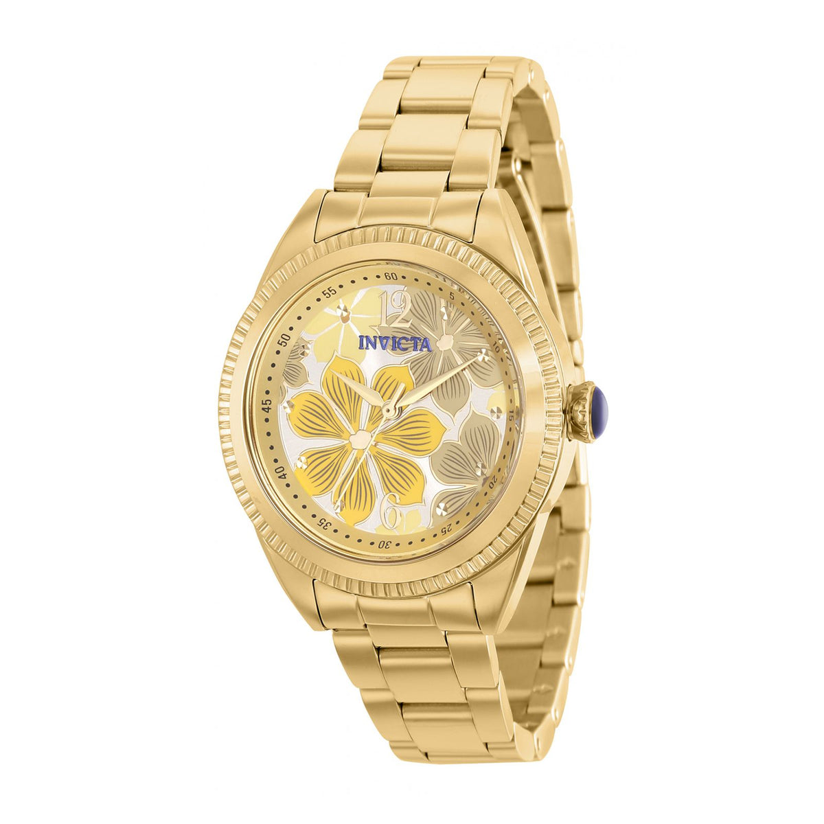 RELOJ  PARA MUJER INVICTA WILDFLOWER 37141 - DORADO