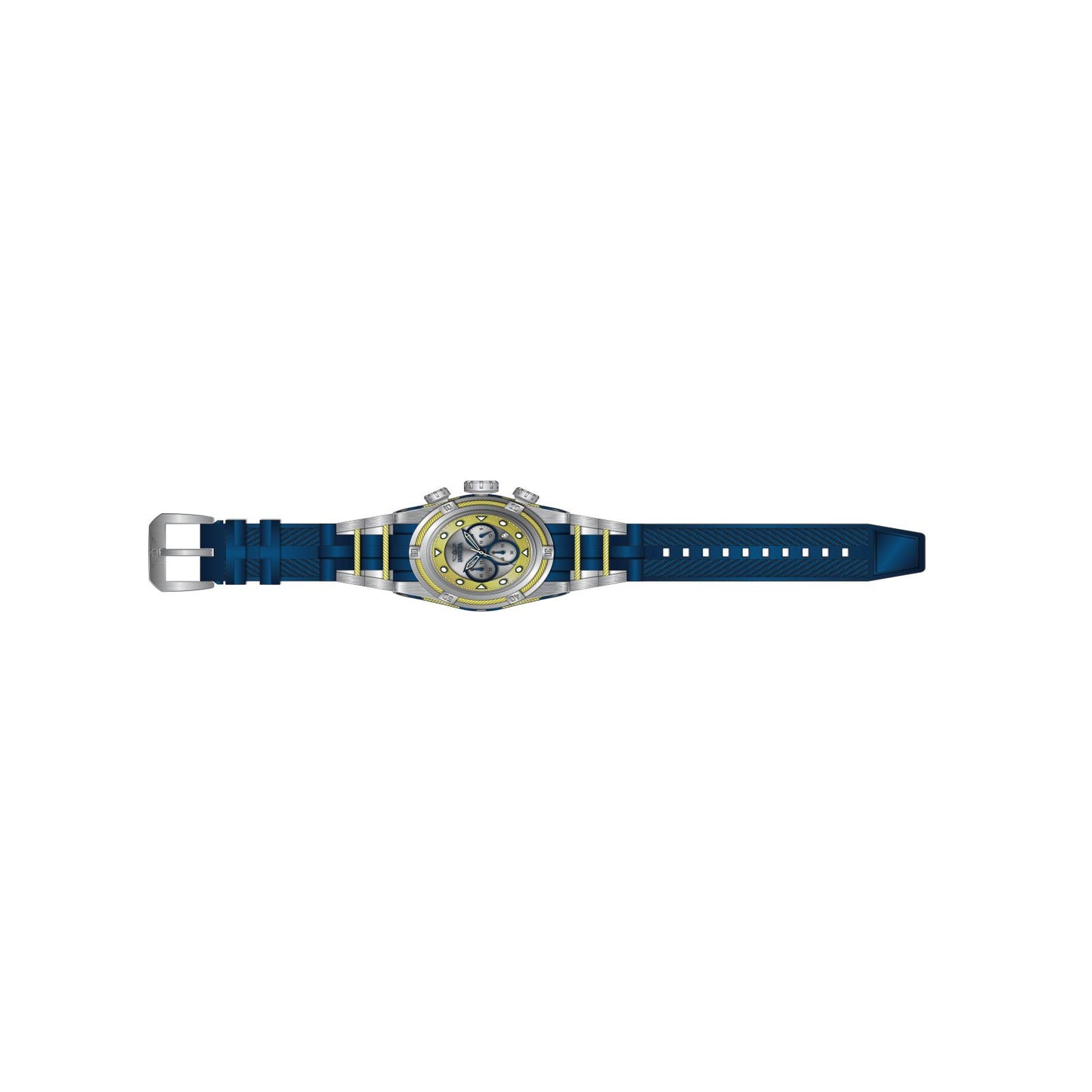 RELOJ DEPORTIVO PARA HOMBRE INVICTA BOLT 37193 - AZUL, ORO, ACERO