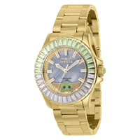 RELOJ EL NIÑO PARA MUJER INVICTA STAR WARS 37395 - ORO