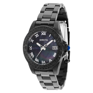RELOJ  PARA MUJER INVICTA ANGEL 37414 - NEGRO