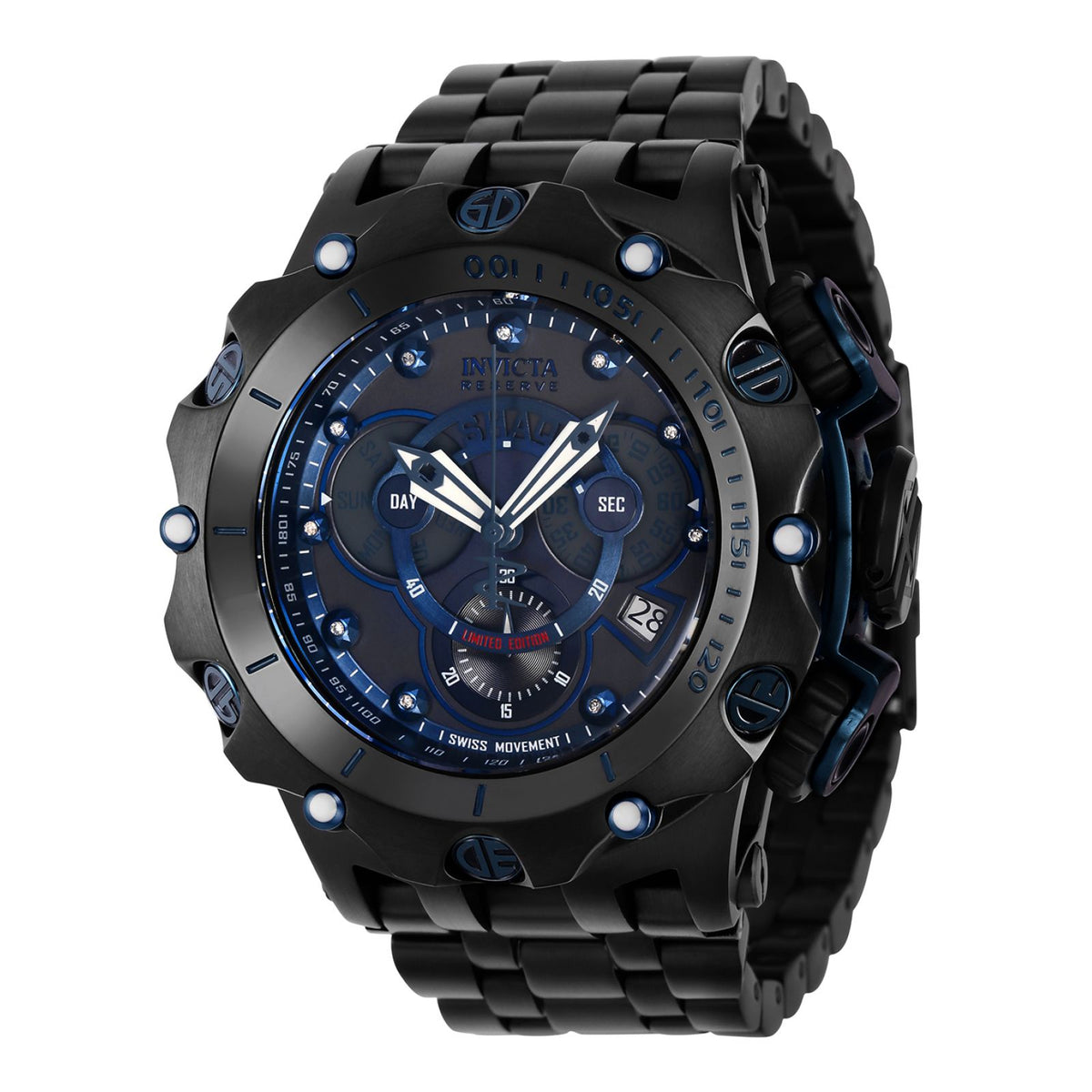 RELOJ  PARA HOMBRE INVICTA SHAQ 37458 - NEGRO