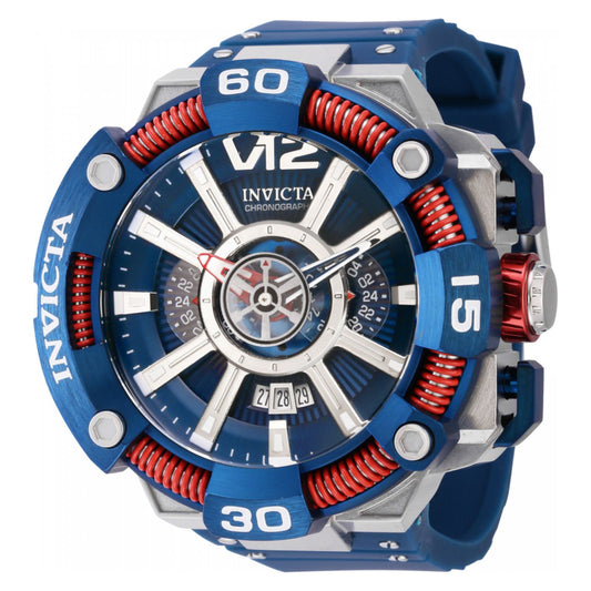 RELOJ DEPORTIVO PARA HOMBRE INVICTA S1 RALLY 37662 - ACERO AZUL