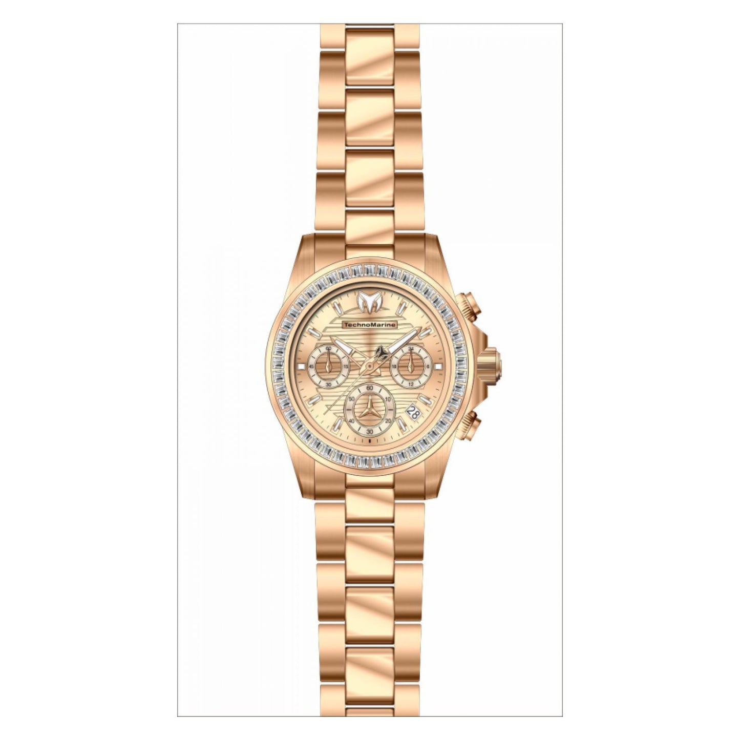 RELOJ  PARA MUJER TECHNOMARINE MANTA MT 222015 - ORO ROSA