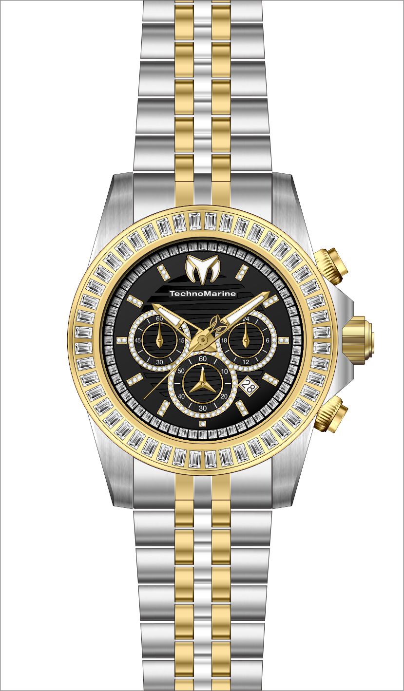 RELOJ  PARA HOMBRE TECHNOMARINE MANTA TM-221009 - ACERO, ORO