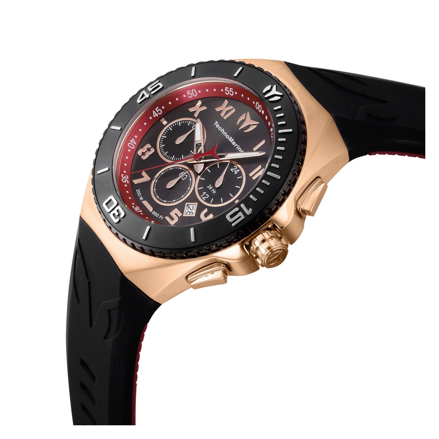 RELOJ DEPORTIVO PARA HOMBRE TECHNOMARINE MANTA TM-221046 - NEGRO ROJO