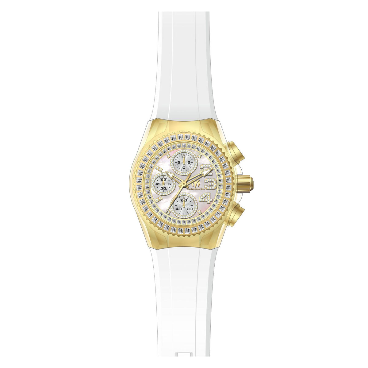 RELOJ DEPORTIVO PARA MUJER TECHNOMARINE CRUISE TM-121061 - BLANCO