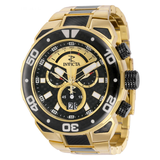 RELOJ  PARA HOMBRE INVICTA CARBON HAWK 37711 - ORO