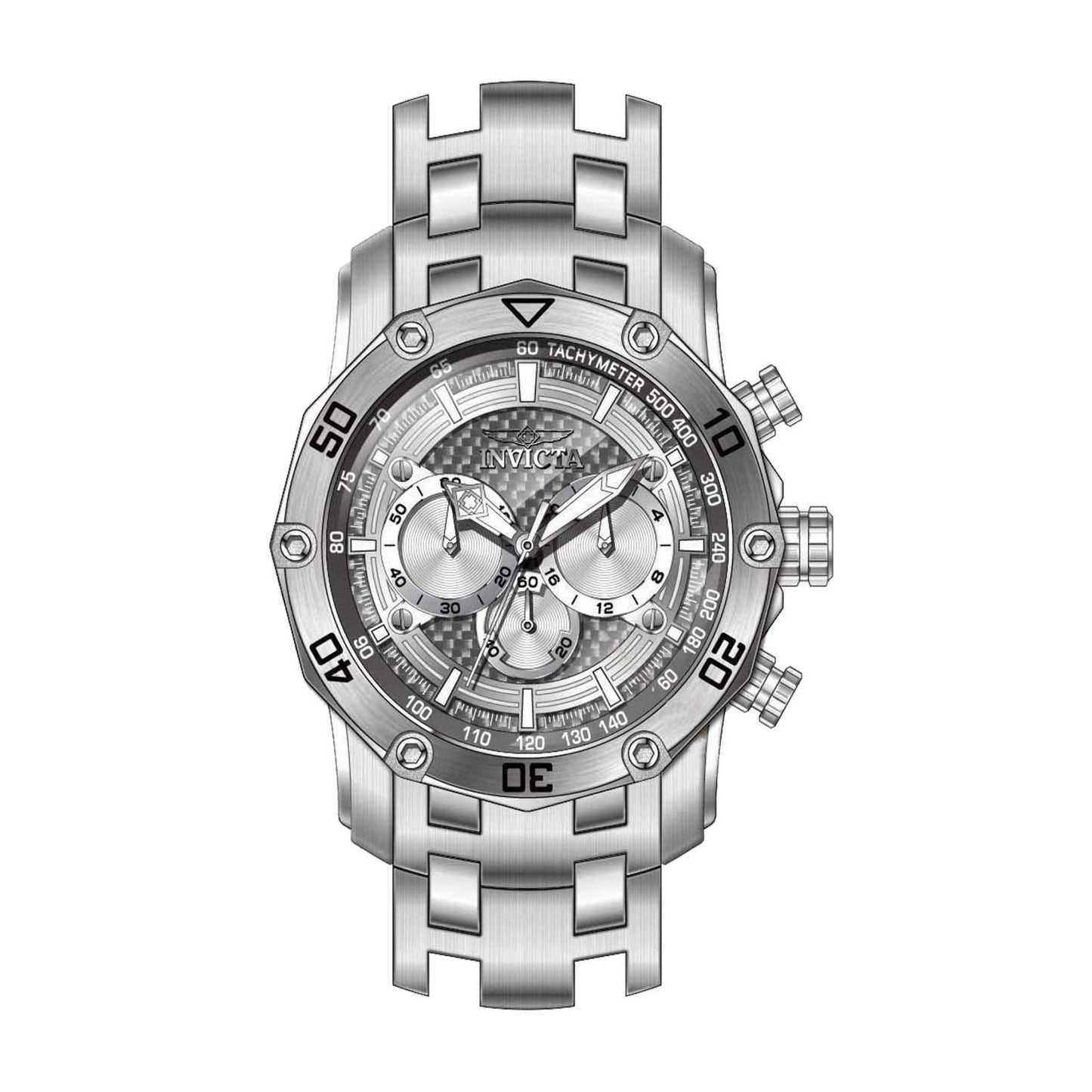 RELOJ  PARA HOMBRE INVICTA PRO DIVER 37726 - ACERO