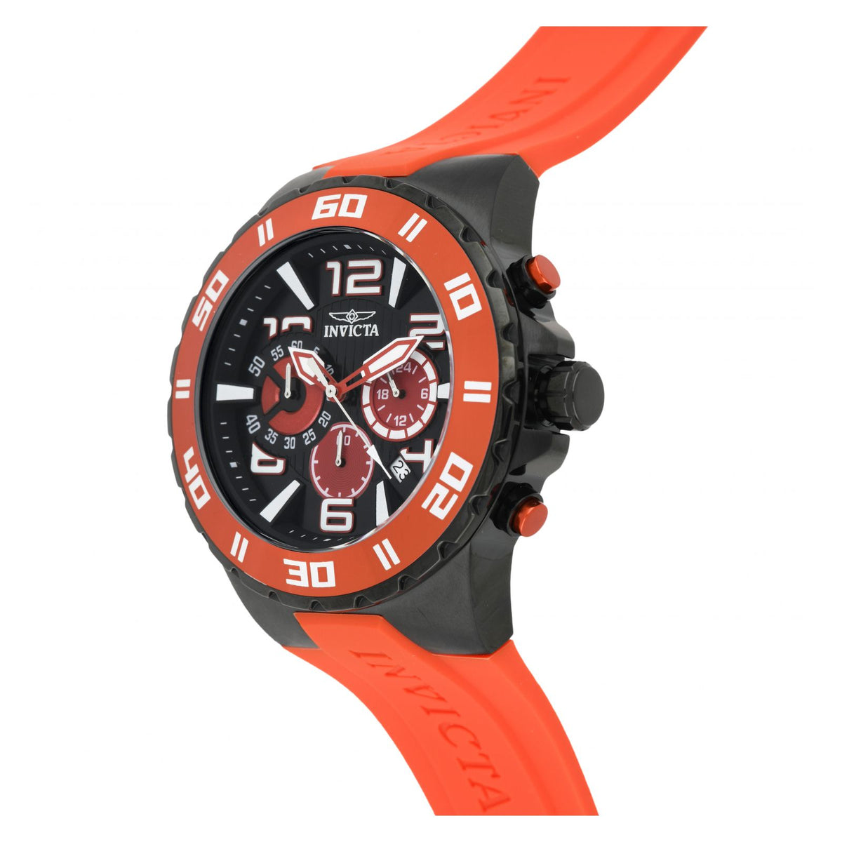 RELOJ DEPORTIVO PARA HOMBRE INVICTA PRO DIVER 37757 - NEGRO, ROJO