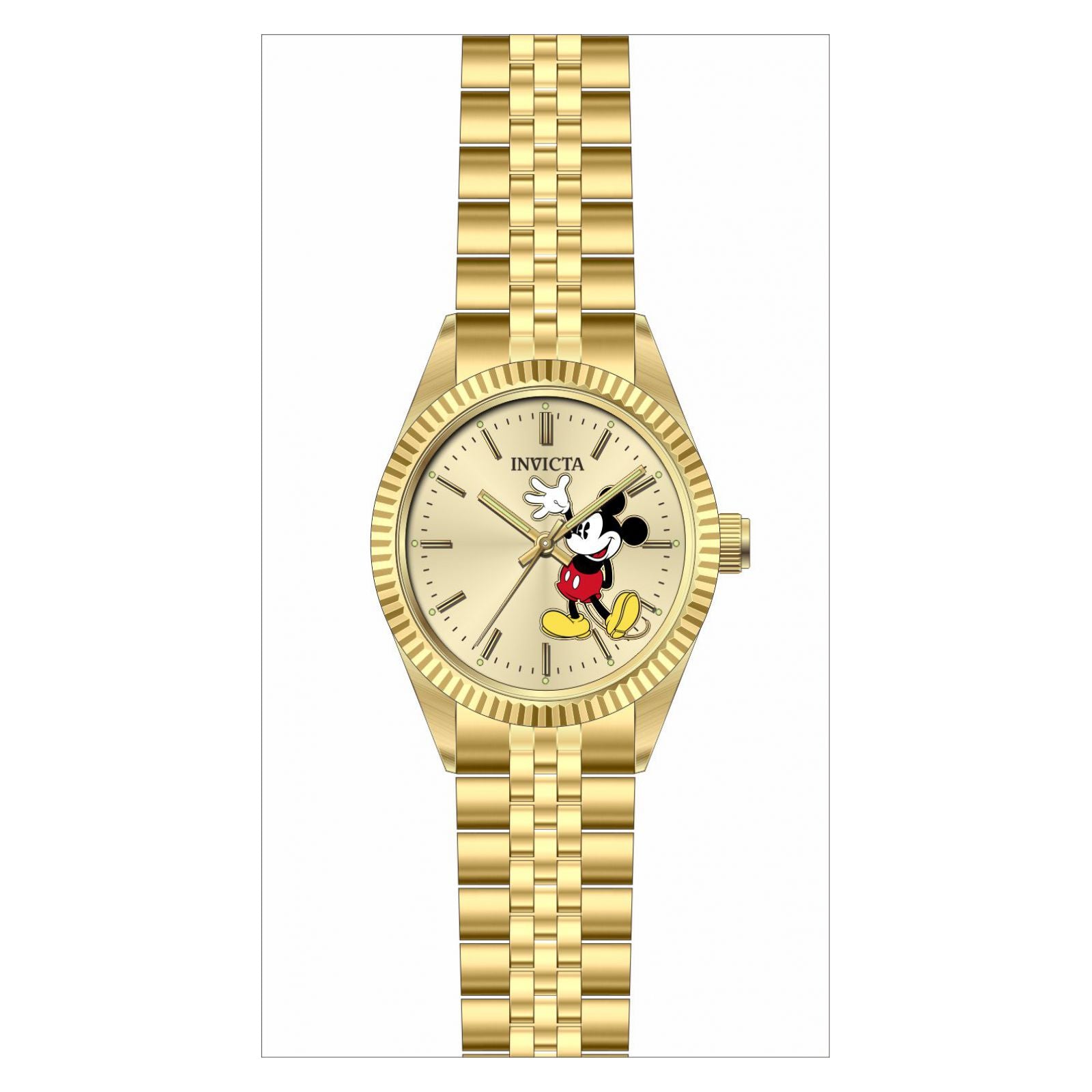 RELOJ MICKEY MOUSE PARA HOMBRE INVICTA DISNEY LIMITED EDITION 37851 - ORO