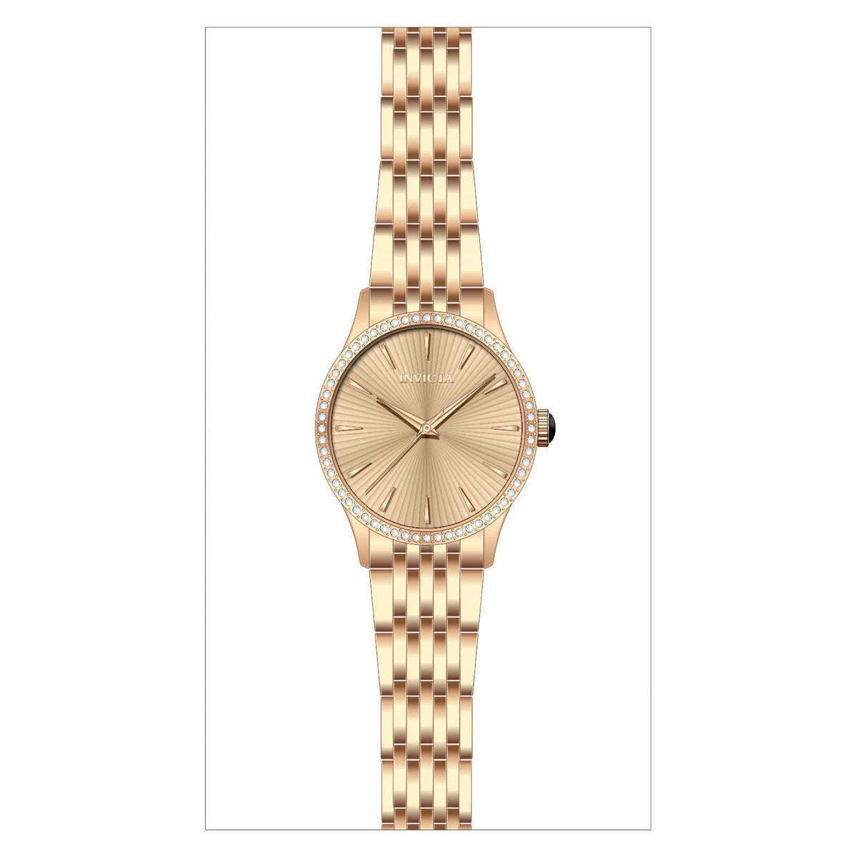 RELOJ  PARA MUJER INVICTA ANGEL 37859 - ORO ROSA