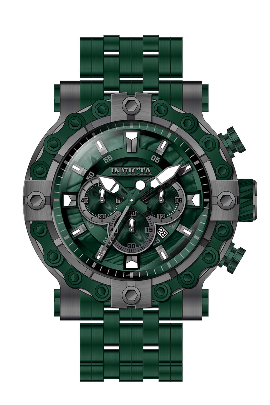 RELOJ  PARA HOMBRE INVICTA EXCURSION 37886 - VERDE