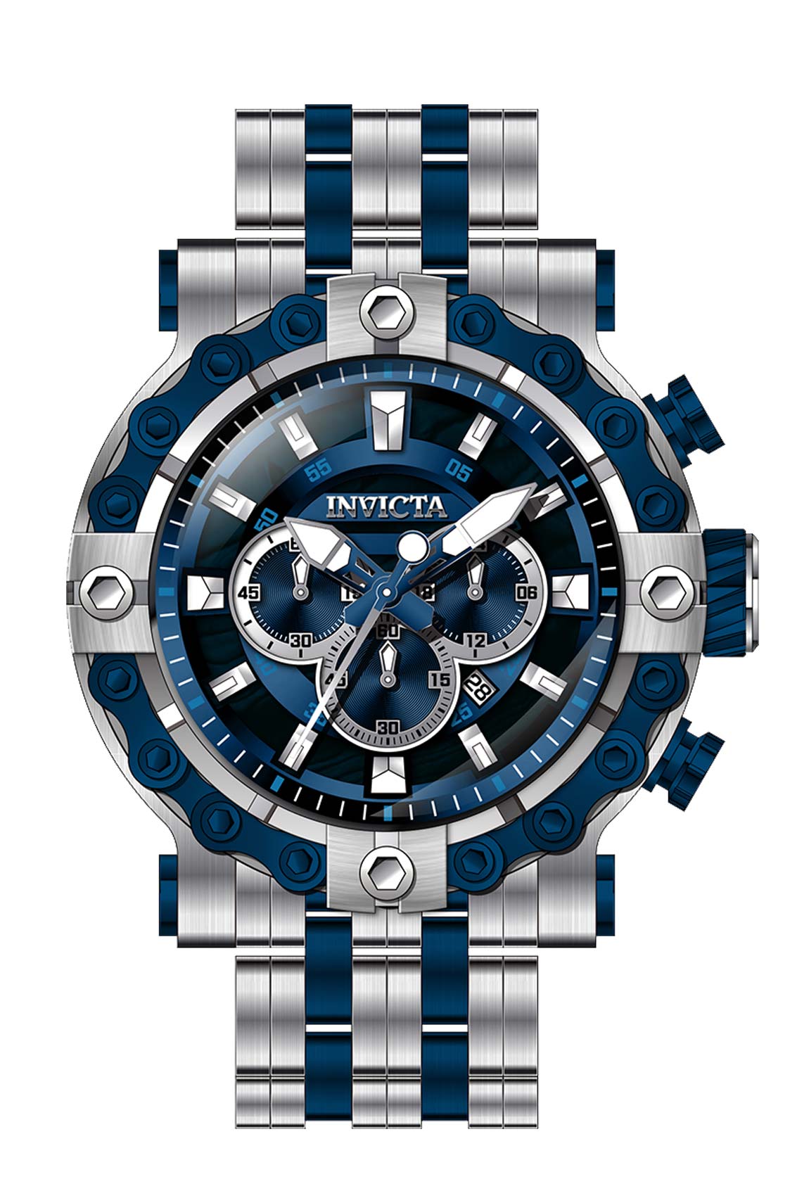 RELOJ  PARA HOMBRE INVICTA EXCURSION 37887 - AZUL ACERO