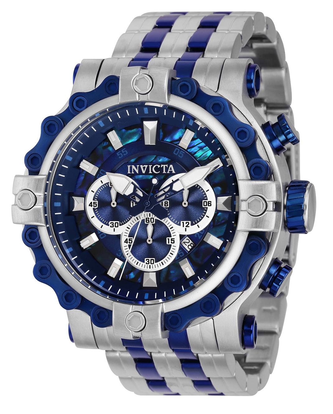 Cinturino Acciaio Inox Oro Per Invicta Excursion 15979 – Larghezza 33mm – Autentico