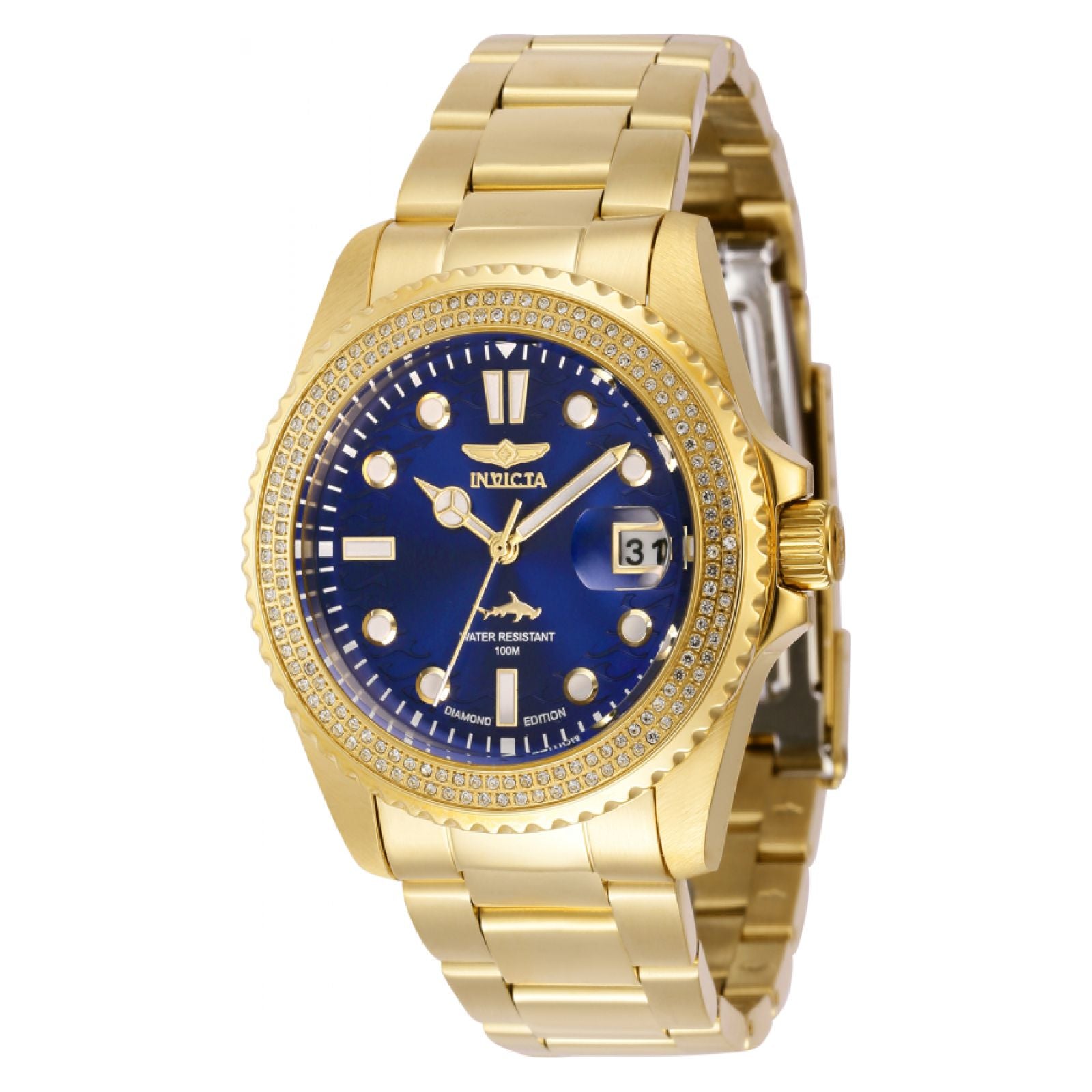 RELOJ  PARA MUJER INVICTA PRO DIVER 37982 - ORO