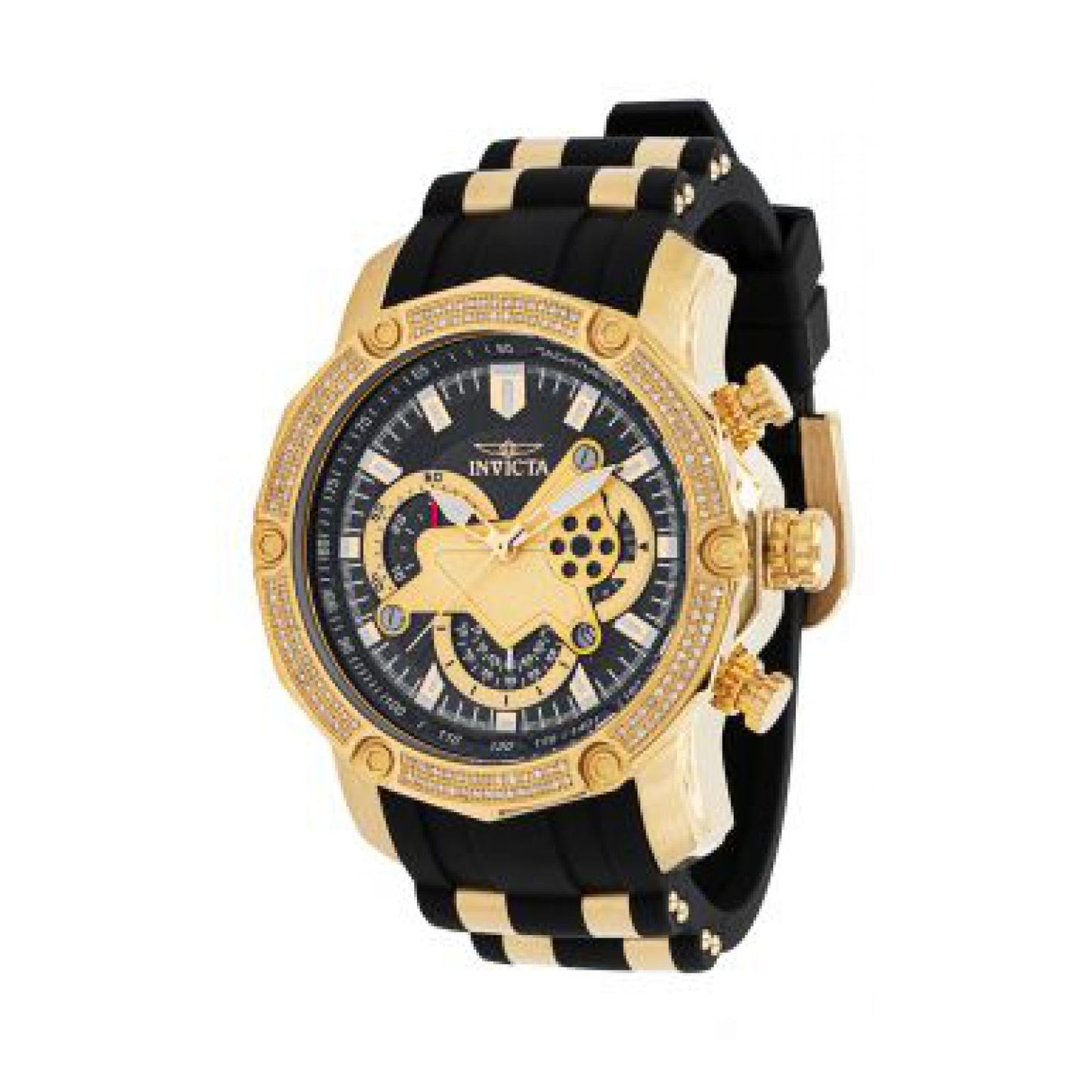 RELOJ DEPORTIVO PARA HOMBRE INVICTA PRO DIVER 38005 - ORO NEGRO