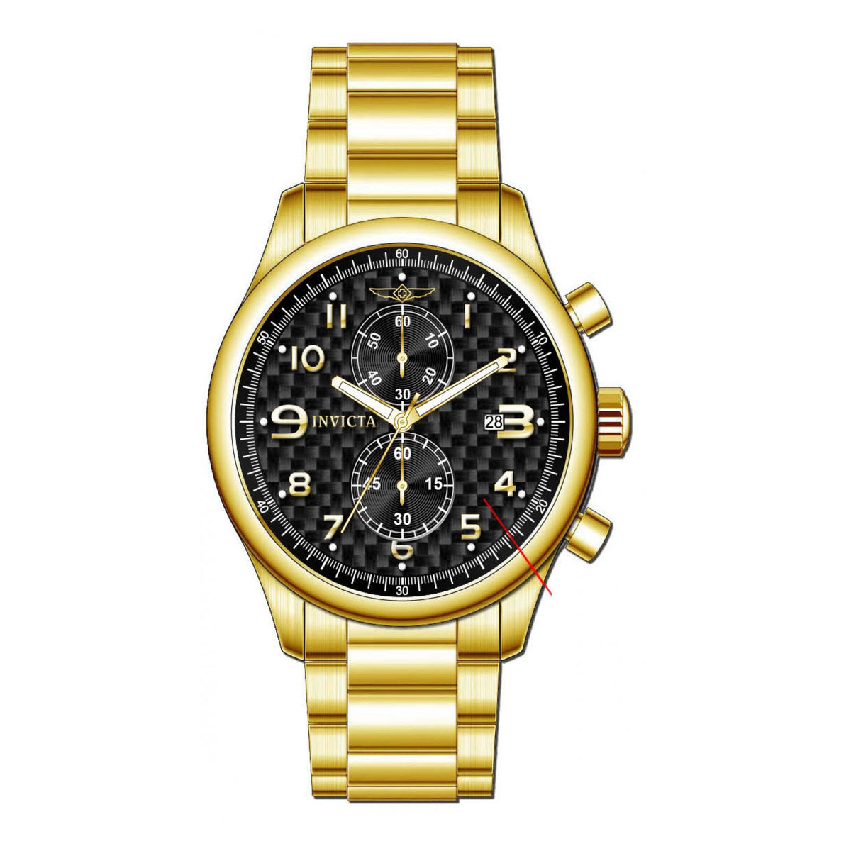 RELOJ CLÁSICO PARA HOMBRE INVICTA SPECIALTY 38026 - ORO