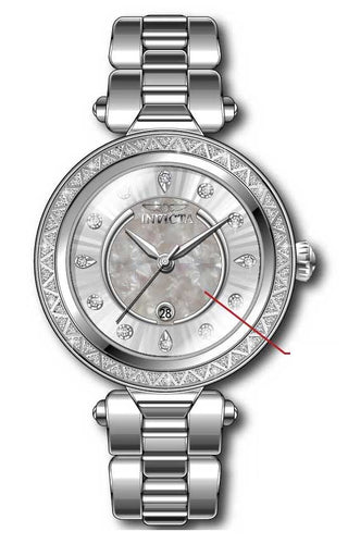RELOJ  PARA MUJER INVICTA ANGEL 38101 - ACERO