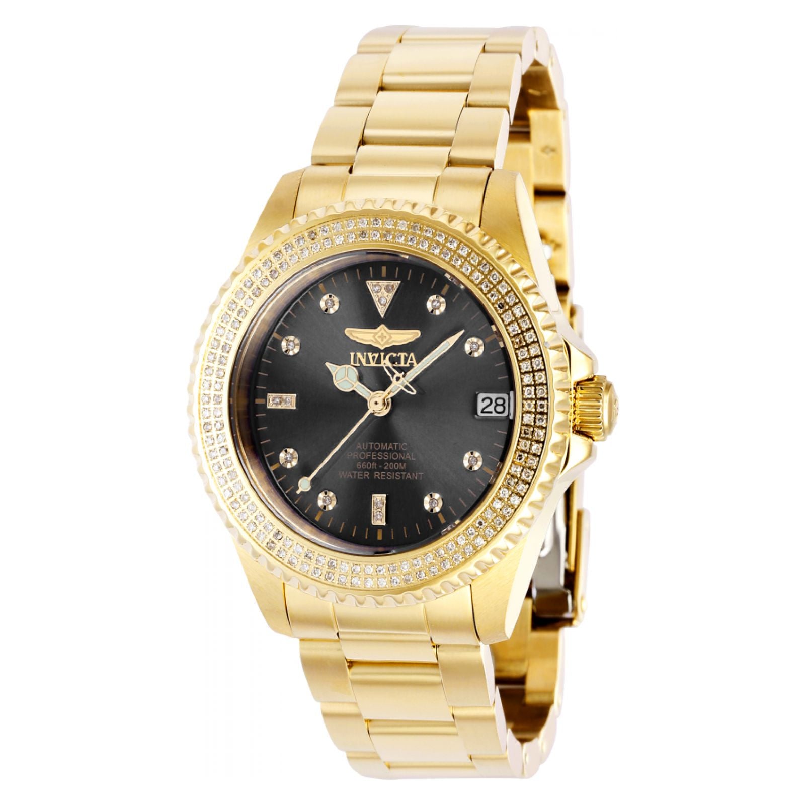 RELOJ  PARA MUJER INVICTA PRO DIVER 38260 - ORO