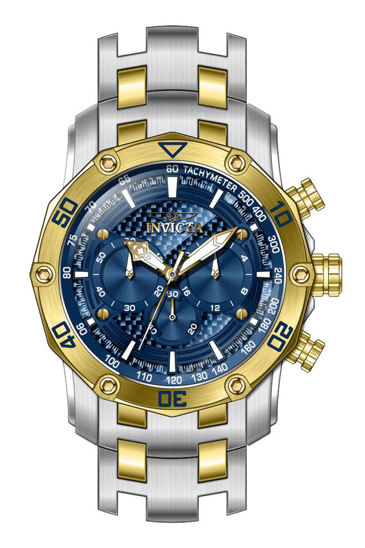 RELOJ  PARA HOMBRE INVICTA PRO DIVER 38447 - ORO, ACERO