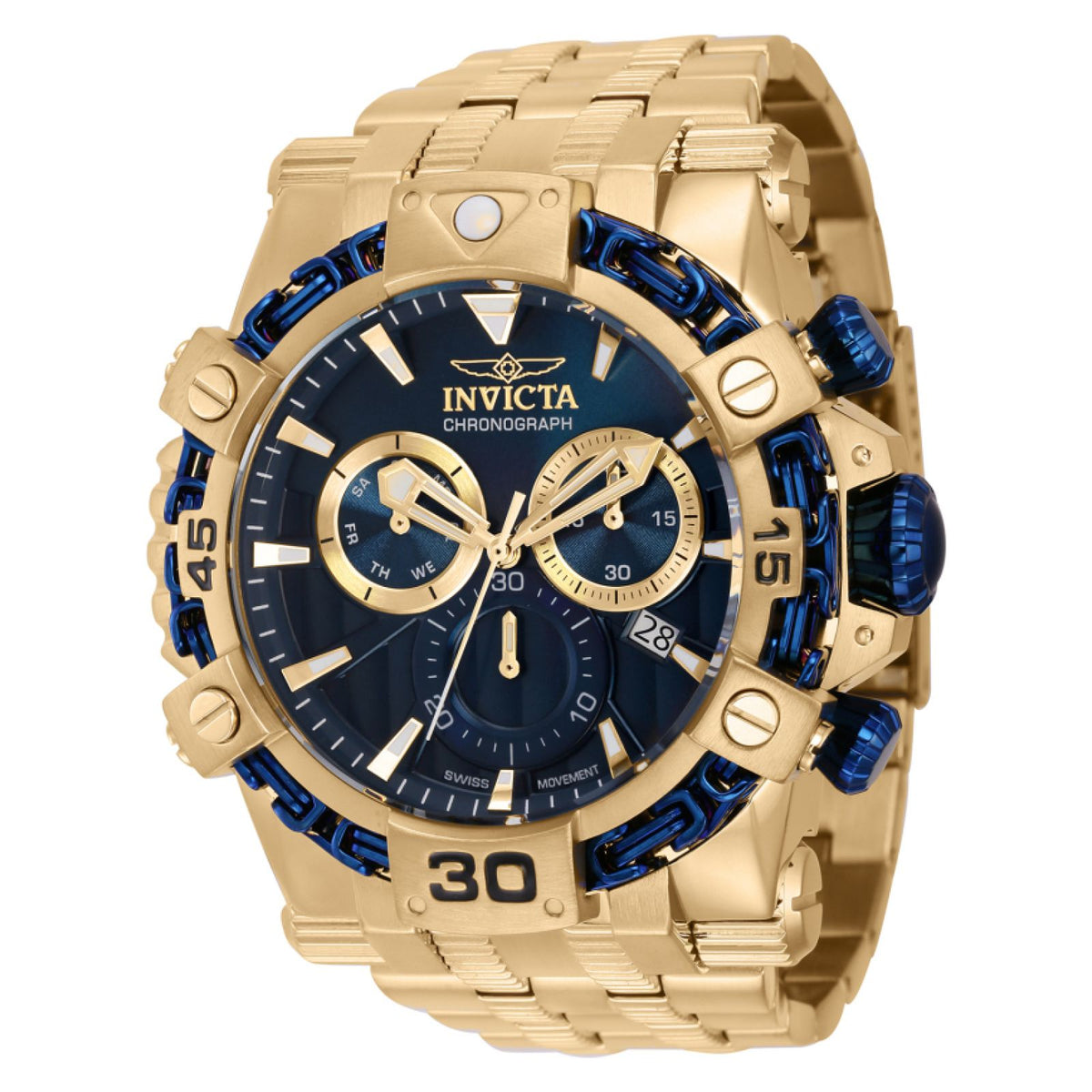RELOJ  PARA HOMBRE INVICTA MAMMOTH 38762 - ORO