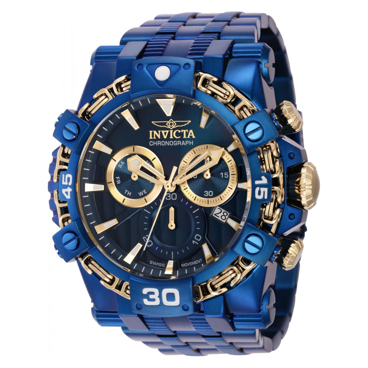 RELOJ  PARA HOMBRE INVICTA MAMMOTH 38764 - AZUL