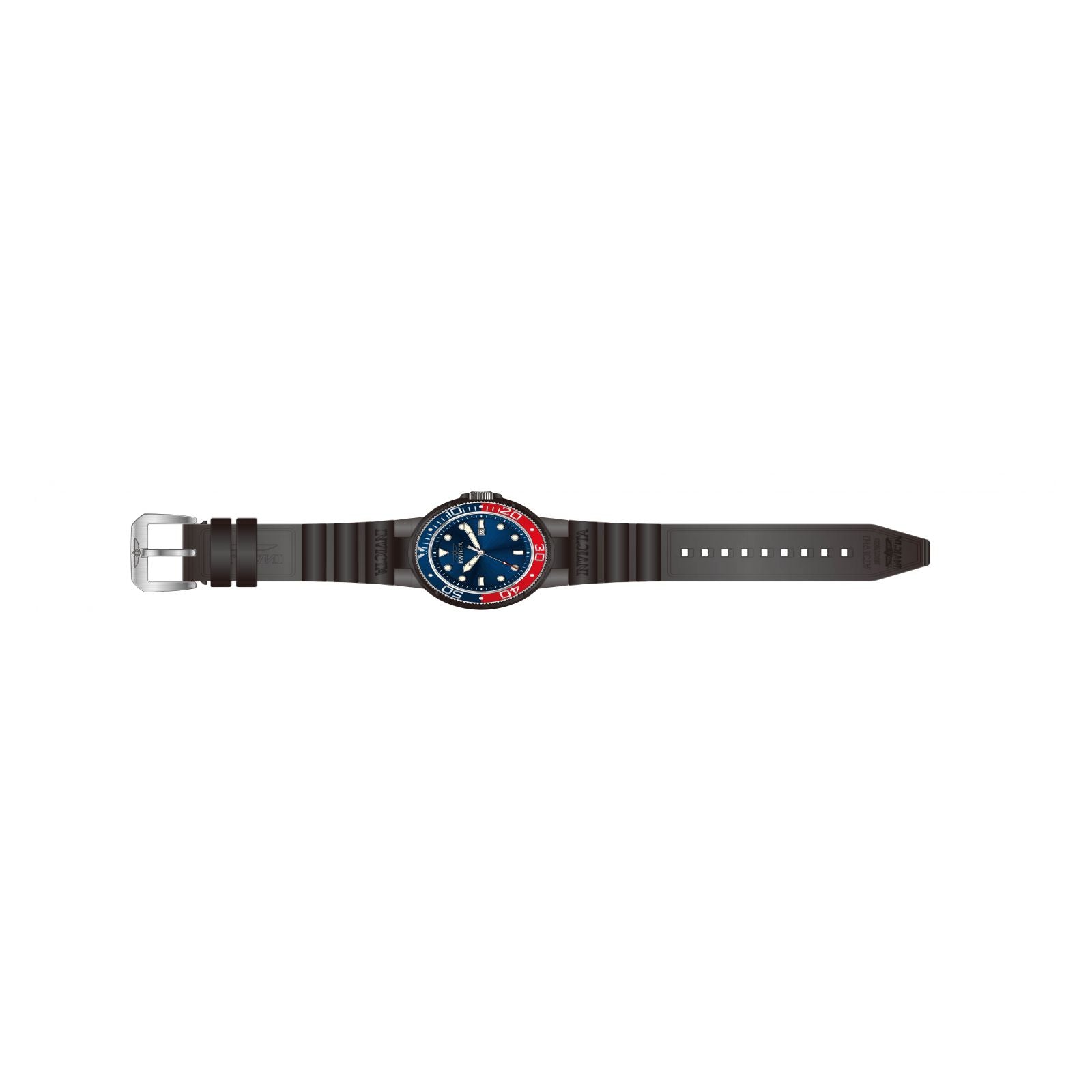 RELOJ DEPORTIVO PARA HOMBRE INVICTA PRO DIVER 38883 - TRANSPARENTE, NEGRO